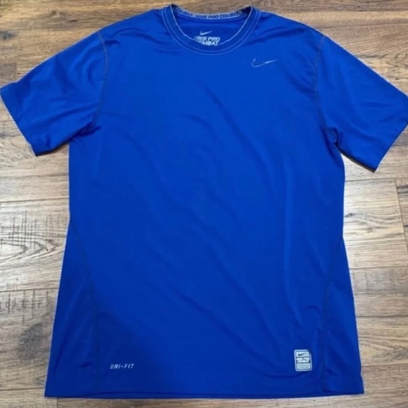 Nike Dr Fit navy blue T-shirt size large - Picture 1 of 5